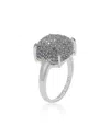 Suzy Levian Silver Cz Ring