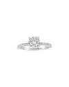 Suzy Levian Silver Cz Ring