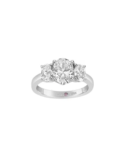 Suzy Levian Silver Cz Ring