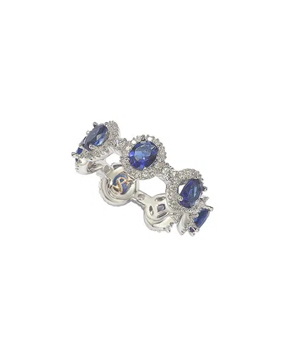 Suzy Levian Silver Cz Ring