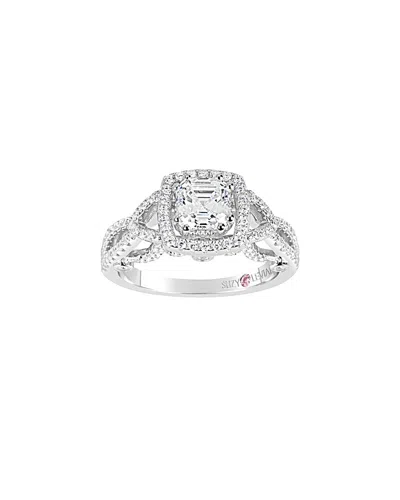 Suzy Levian Silver Cz Ring