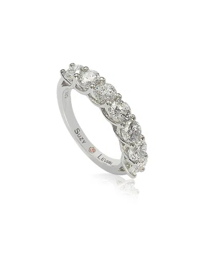 Suzy Levian Silver Cz Ring