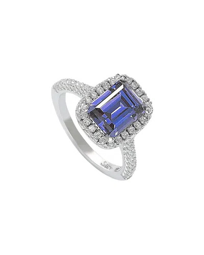 SUZY LEVIAN SUZY LEVIAN SILVER CZ RING