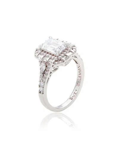 SUZY LEVIAN SUZY LEVIAN SILVER CZ RING
