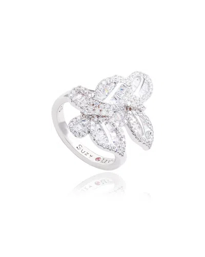 SUZY LEVIAN SUZY LEVIAN SILVER CZ RING