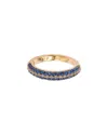 Suzy Levian Silver Cz Stackable Ring