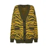 Sveta Milano Women's Georgia Green Merino Wool Cardigan In Green