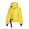 Sveta Milano Women's Utah Yellow Short Down Jacket In Yellow