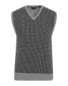 Svevo Man Sweater Grey Size 40 Wool In Grey