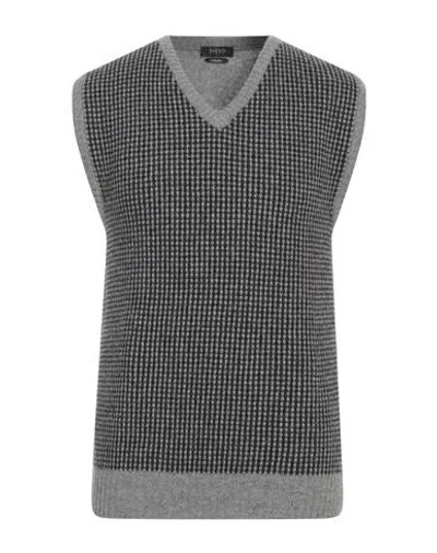 Svevo Man Sweater Grey Size 40 Wool