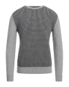 Svevo Man Sweater Grey Size 40 Wool In Grey