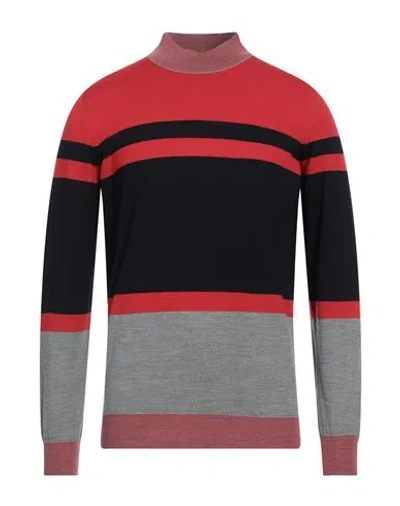 Svevo Man Turtleneck Red Size 40 Wool