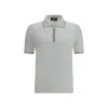 Svevo Polo Shirt Zipper In White