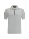 Svevo Polo Shirt Zipper In White