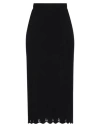 Svevo Woman Midi Skirt Midnight Blue Size 10 Polyester In Blue
