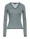 Svevo Woman Sweater Dark Green Size 4 Cashmere In Green