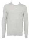 Svevo Wool Top In Gray