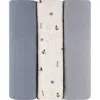 Swaddle Blanket Cotton Muslin  3 Pack In Blue Nautical