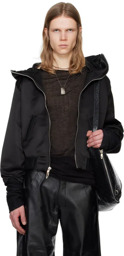 Swampgod Black Palombaro Bomber Jacket