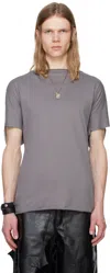 Swampgod Gray Smith T-shirt In Grey