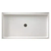 Swan 32'' W 60'' D Rectangular Single Shower Base In White