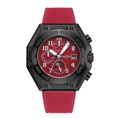 Swan & Edgar Fortress Automatic Red Dial Men's Watch Se00981
