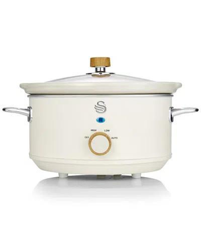Swan Nordic 3.5l Slow Cooker In White