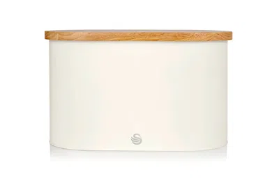 Swan Nordic Bread Bin With Cutting Board
