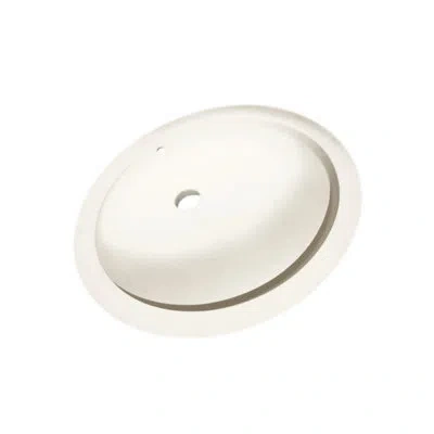 Swan Oval Undermount Bathroom Sink In Bisque
