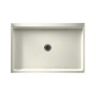 Swan Solid Surface 32" X 48" Single Threshold Shower Base In Bisque
