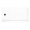 Swan Solid Surface 32" X 60" Single Threshold Shower Base In White