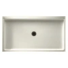 Swan Solid Surface 34" X 60" Single Threshold Shower Base In Bisque