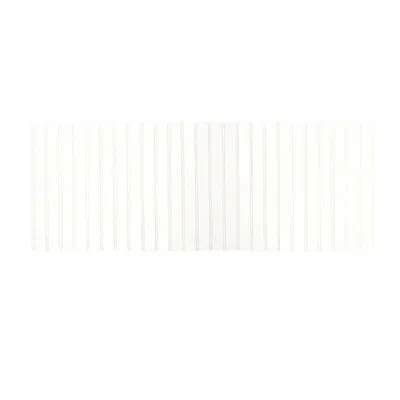 Swan Solid Surface 36" X 96" X 0.25" One Panel Shower Wall In Tahiti White