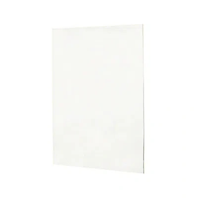 Swan Solid Surface 60" X 60" X 0.25" One Panel Shower Wall In Ice
