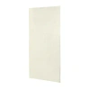 Swan Solid Surface 72" X 0.25" X 36" One Panel Shower Wall In Crystal White