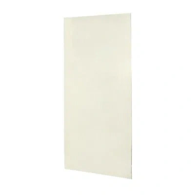 Swan Solid Surface 96" X 0.25" X 36" One Panel Shower Wall In Crystal Cream
