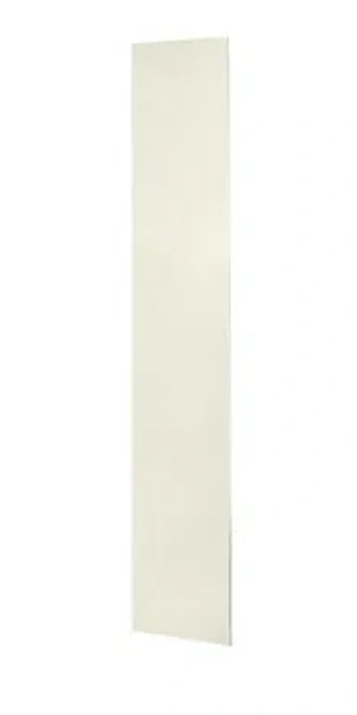 Swan Solid Surface 96" X 12" X 0.25" One Panel Shower Wall In Crystal White