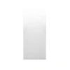 Swan Solid Surface 96" X 36" X 0.25" One Panel Shower Wall In White