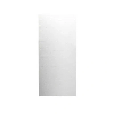 Swan Solid Surface 96" X 36" X 0.25" One Panel Shower Wall In White