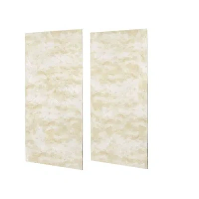 Swan Solid Surface 96" X 48" X 0.25" Two Panel Shower Wall In Ice