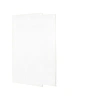 Swan Solid Surface Two Panel Shower Wall In White