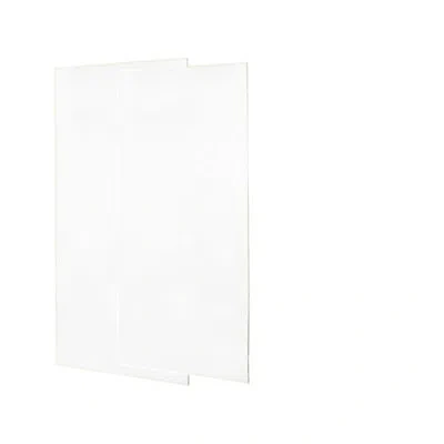 Swan Solid Surface Two Panel Shower Wall In White