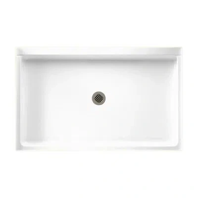 Swan Veritek 34" X 54" Single Threshold Shower Base In White