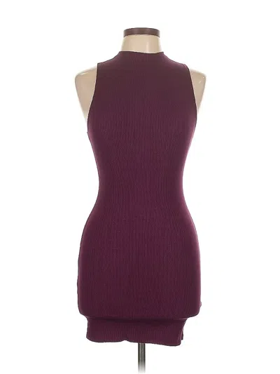 Pre-owned Swank Cocktail Dress In Burgundy