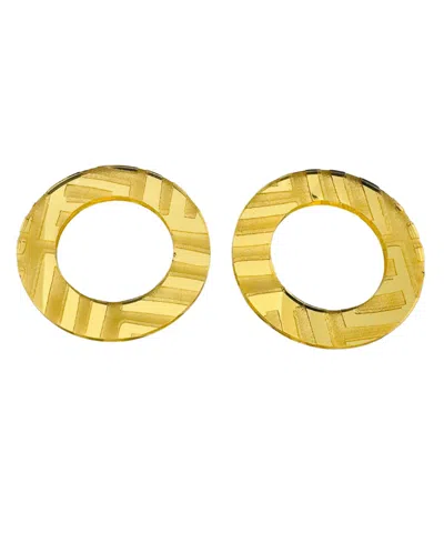 SWANKY DESIGNS LARGE CIRCLE STUDS