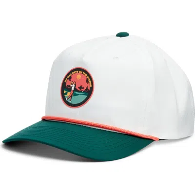 Swannies Abbott Snapback Baseball Cap In Red