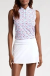 Swannies Anne Marie Half-zip Top In Sky