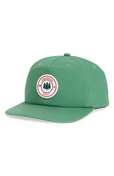 Swannies Balsam Snapback Baseball Cap In Green