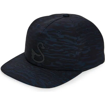 Swannies Brooks Snapback Baseball Cap In Navy
