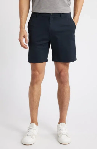 Swannies Bunker 7-inch Flat Front Stretch Golf Shorts In Graphite